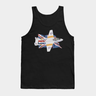 de Havilland Vampire British WW2 Airplane Tank Top